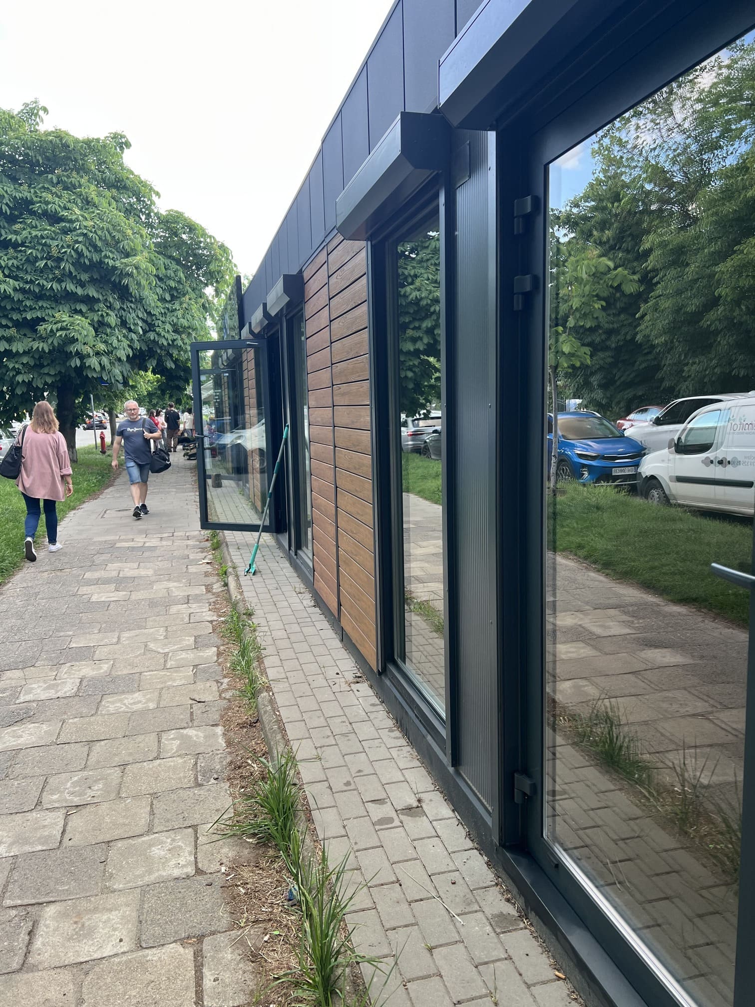 Widok ogólny na kompleks pawilonów